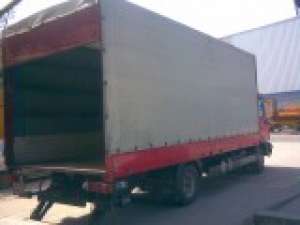 vand firma transport+casa expeditie+camion man 7, 5