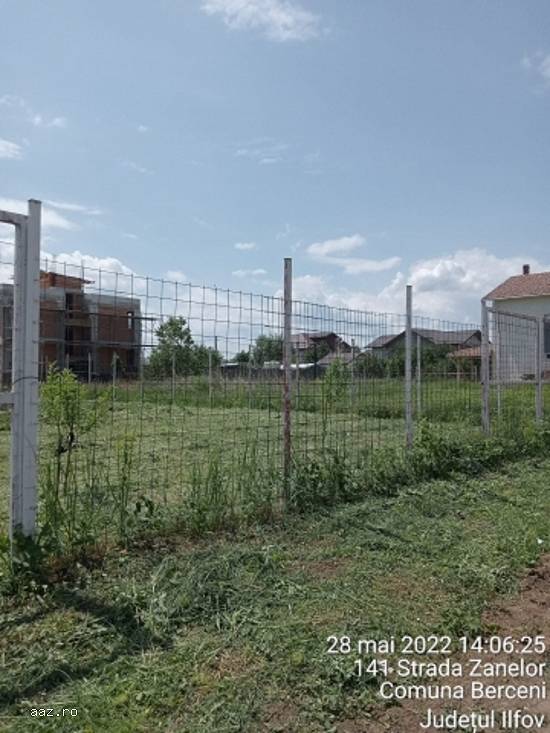 Teren Intravilan,   417mp,   Berceni,   Ilfov,   37500 euro