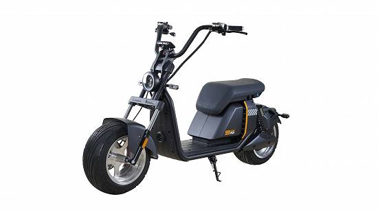Scuter electric Solley Super 701 2000W,    baterie 60V 20Ah Black matte