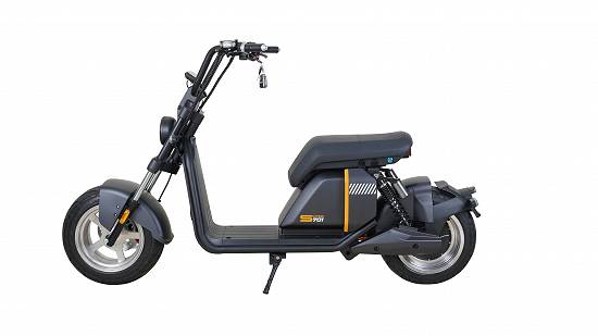 Scuter electric Solley Super 701 2000W,    baterie 60V 20Ah Black matte