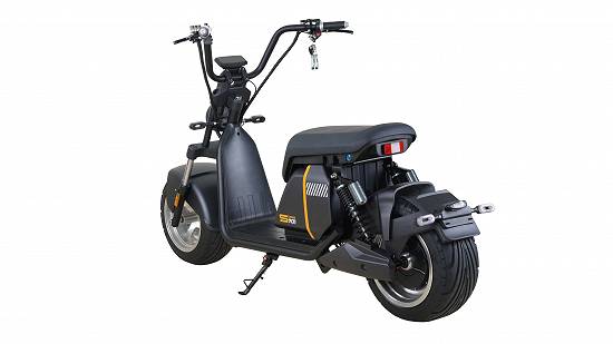 Scuter electric Solley Super 701 2000W,    baterie 60V 20Ah Black matte