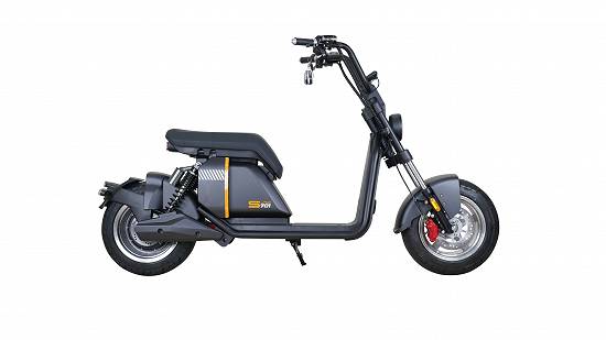 Scuter electric Solley Super 701 2000W,    baterie 60V 20Ah Black matte