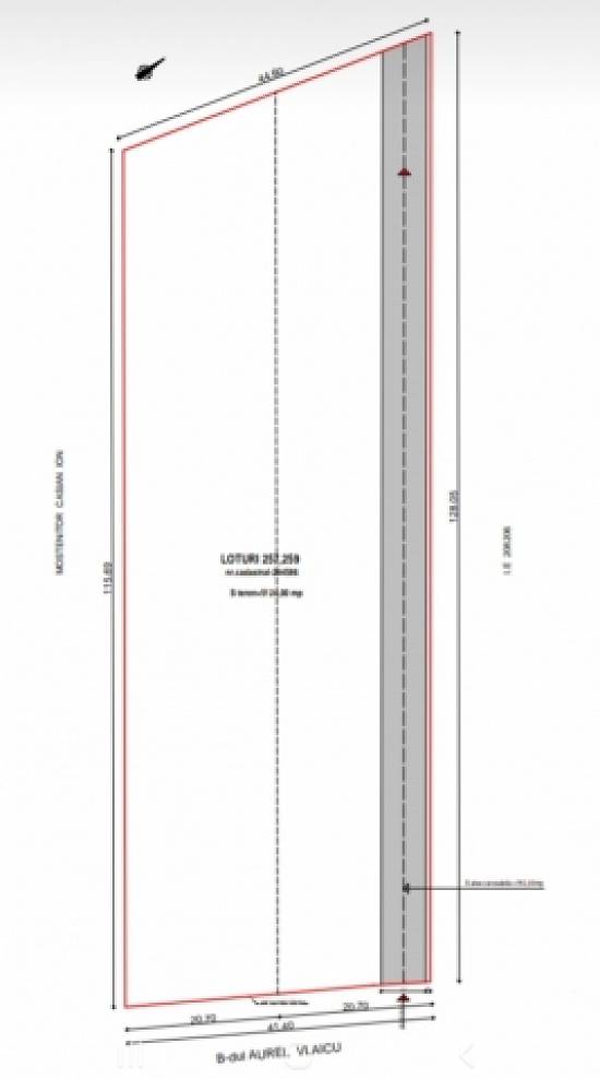 Teren Intravilan,   5124mp,   Tomis Nord,   Constanta 2485140 euro