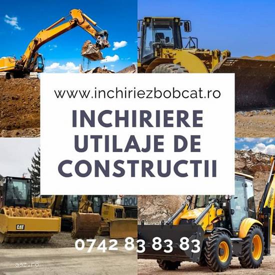 BULDOEXCAVATOR BOBCAT Corbeanca Otopeni Balotesti Snagov,  
