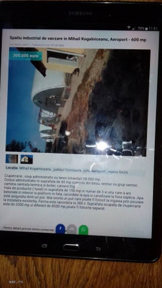 Ferma 600mp,   Teren 10000,   Mihail Kogalniceanu,   300000 euro