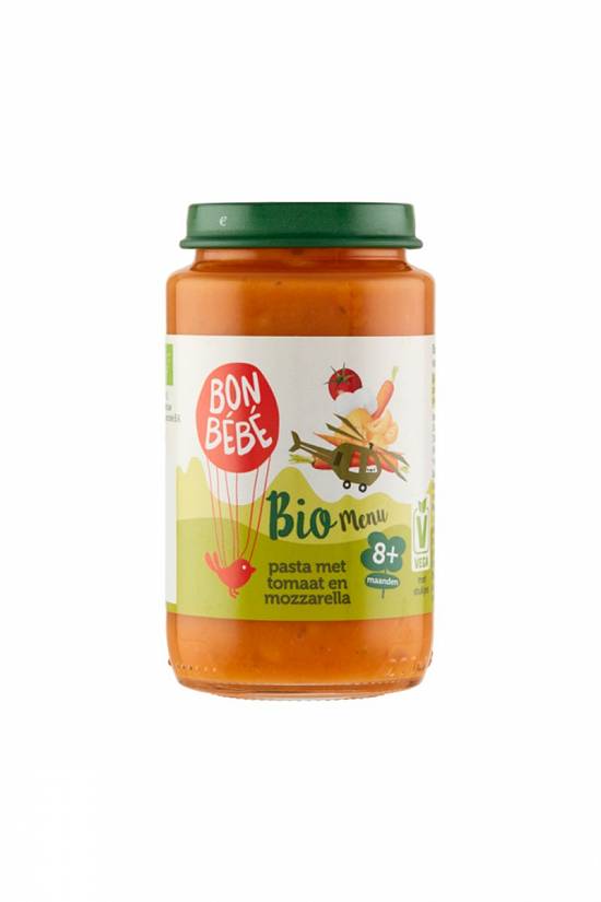 Mancare import Olanda BON BEBE Pui,   Orez si Dovleac 8+ luni Total Blue 0728.305.612