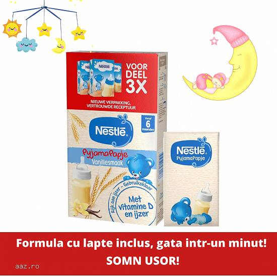 Cereale olandeze pentru bebelusi cu Vanilie Total Blue 0728.305.612