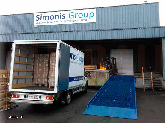 Rampa incarcare descarcare de la producător
