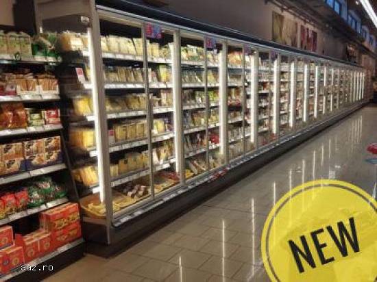 Vitrine frigorifice cu fatada Aluminiu