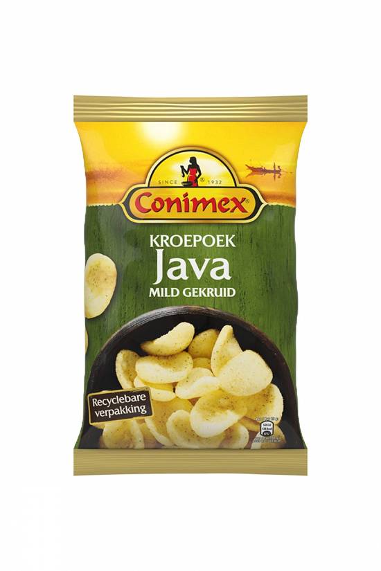 Produs olandez chips creveti Conimex Java Total Blue 0728.305.612