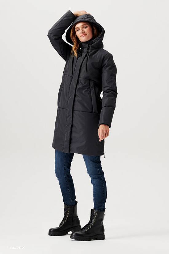 Geaca pentru gravide 3in1 neagra Parole Noppies