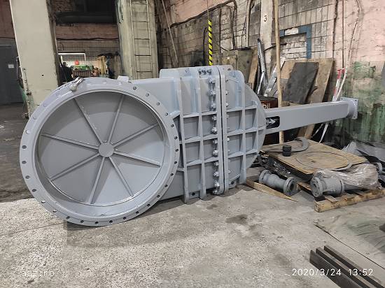 Gate valve 30с947нж Dn 1200 Pn 4