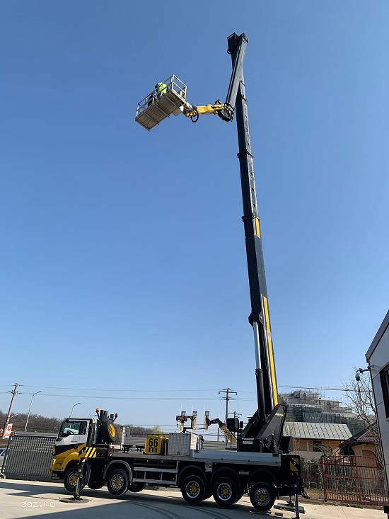Oferim spre inchiriere  nacela telescopica ianltime  66m