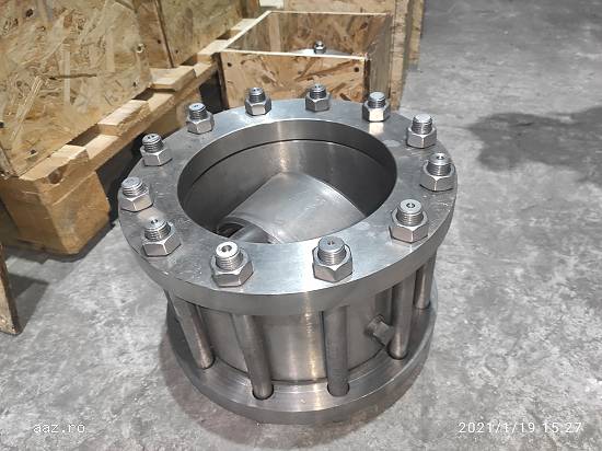 Titanium check valve 19тн14бк Dn 200 Pn у 10