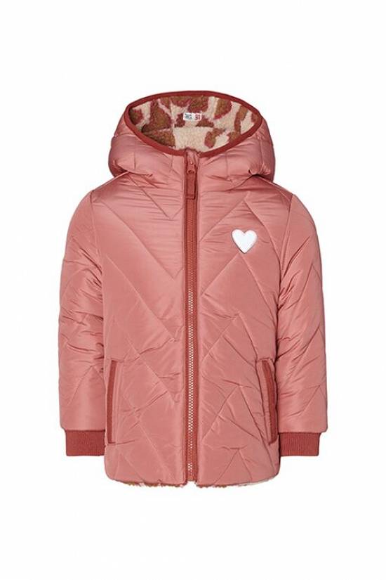 Geaca animal print reversibila Nieuwaal Noppies Race Kids