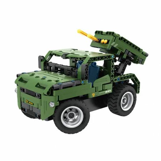 Lansator de rachete 2 in 1 cu RC,   QIHUI 364 piese,   Bricks Toys for Kids
