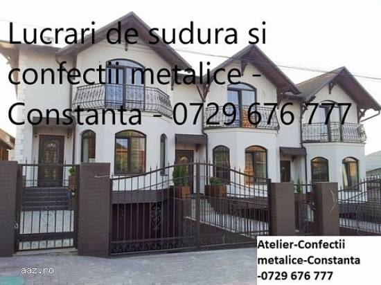 Atelier de sudura si confectii metalice. 📱  0729676777 - Constanta