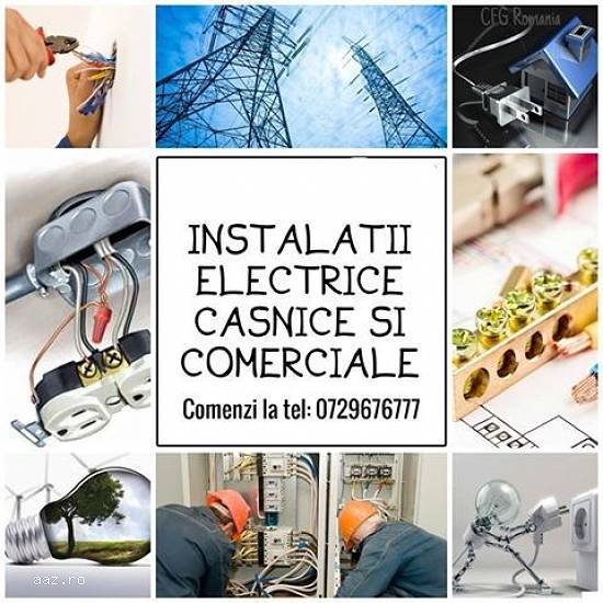 Instalatii electrice - Montaj si  reparatii  - Constanta. 📱 0729 676 777