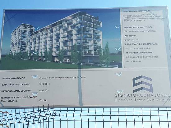 Proprietate imobiliara pretabila proiect rezidential sau comercial - Brasov  -