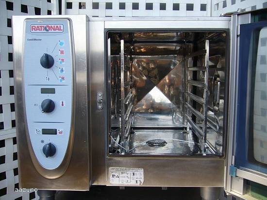 Cuptor Convectomat RATIONAL Combi Master 6 tavi pe Gaz - SH Germania