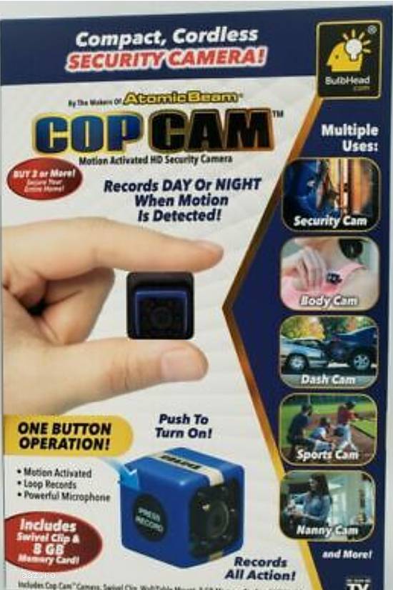 Mini Camera foto video Cop Cam