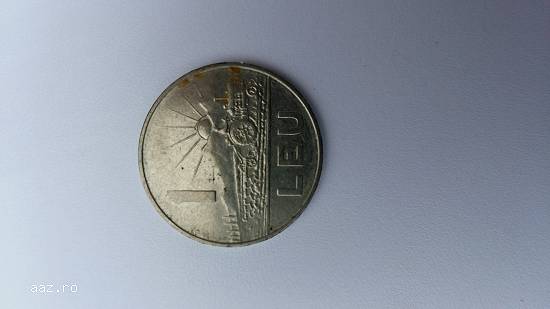 VAND MONEDA DE 1 LEU AN 1966