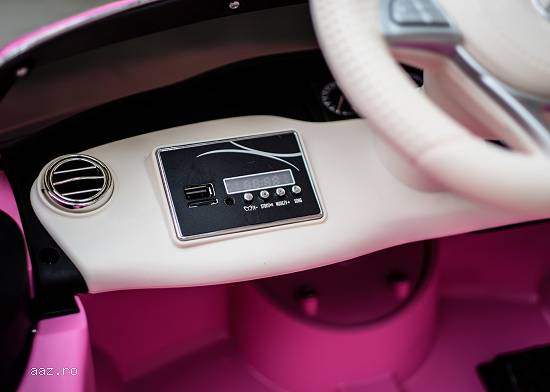Masinuta electrica pentru copii Mercedes S650 MAYBACH 12V,    Pink