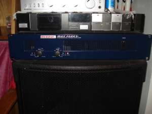 Vand Pachet complet sonorizari (boxe,  amplificator, standuri,  mixer)