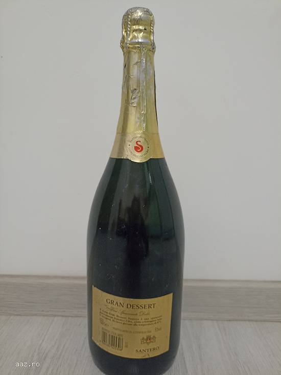 Șampanie din 1999 când a luat Lazio campionatul