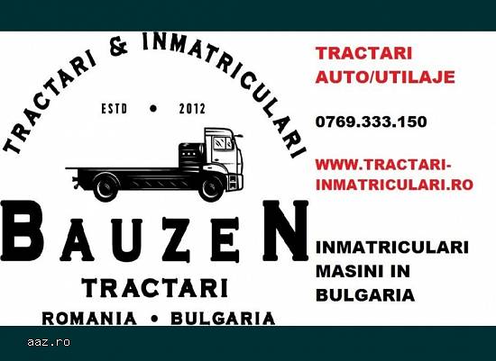 Tractări Auto oriunde în România,  Bulgaria,  Grecia,  transport platforma Bucuresti Sector 6,   