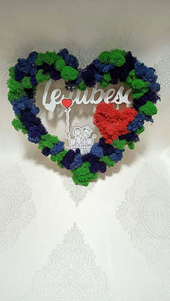 Inima cu licheni
