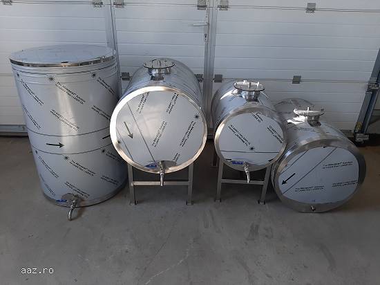 Butoi pentru vin din inox