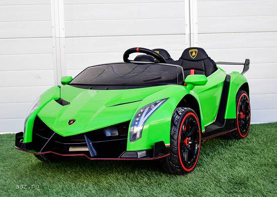Masinuta electrica pentru 2 copii Lamborghini Veneno 4x 45W 12V