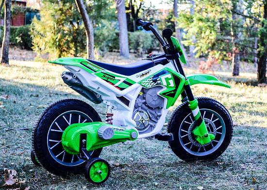 Motocicleta electrica pentru copii Kinderauto BJH022 2x 35W 12V