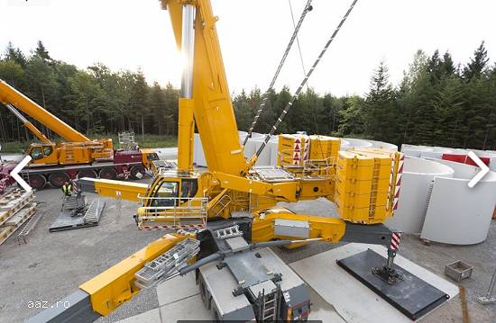 Inchiriem macara/le si utilaje pentru constructii