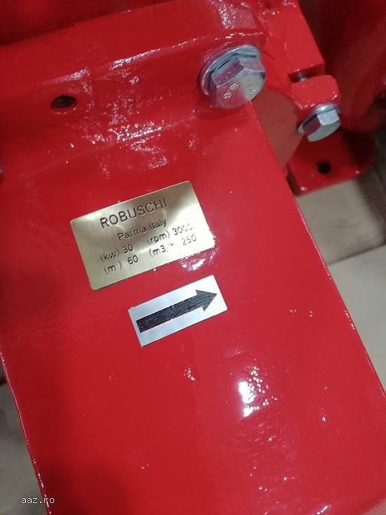 Pompa/pompe la motor electric sau pe combustibil de 45kw, 