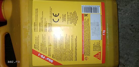 Vand aditiv anti-inghet SIKA FS-1 la bidon de 4 kg