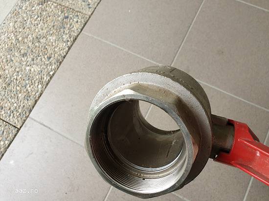 Vand Robinet cu bila de 3 toli / 3” – NOU filet interior / interior