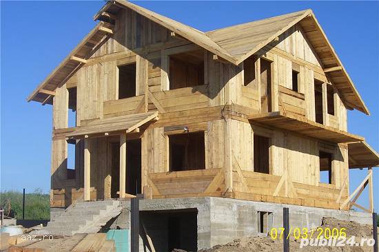 Construim case de lemn