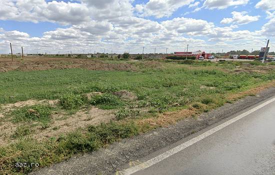 Teren 10.000 mp Dragalina Drajna DN21 langa Abator,   deschidere 110m,   asfalt,   380V,   20euro/