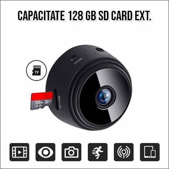 Mini wifi camera mici dimensiuni