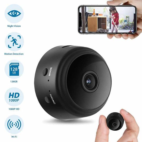 Mini wifi camera mici dimensiuni