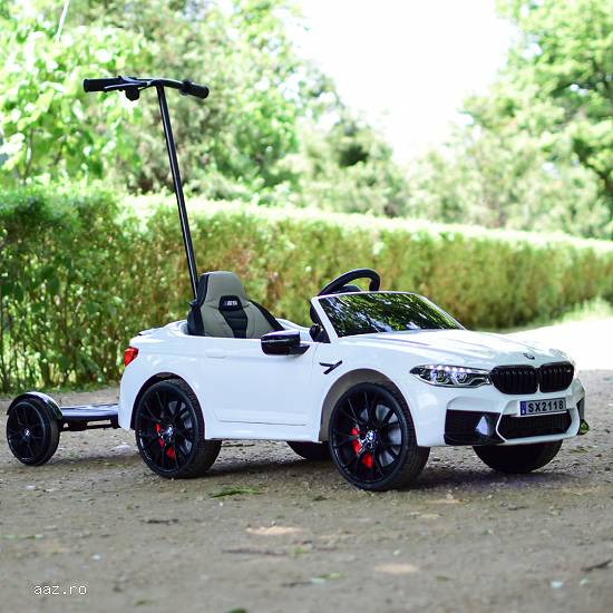 Masinuta electrica + hoverboard,    Bmw M5 Competition 24V 14Ah premium