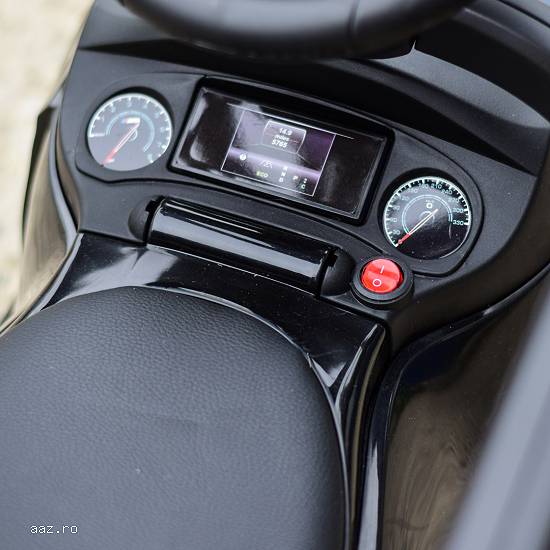 Masinuta cu maner,   2 in 1,   pentru copii,   BMW M5,   PREMIUM,   culoare Neagra