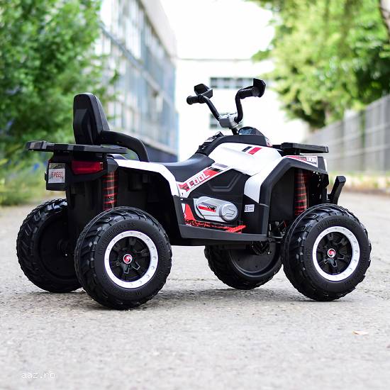 ATV electric pentru copii 4x4 Kinderauto SuperOffroad,    140W 12V,    telecomanda inclusa,    recom