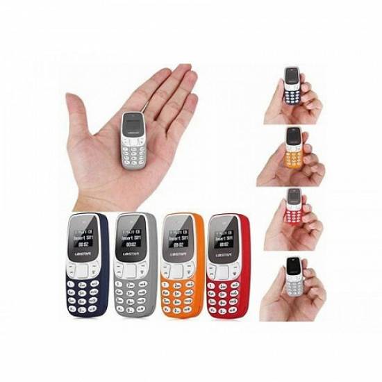 Mini telefon dual sim cu radio fm si bluetooth