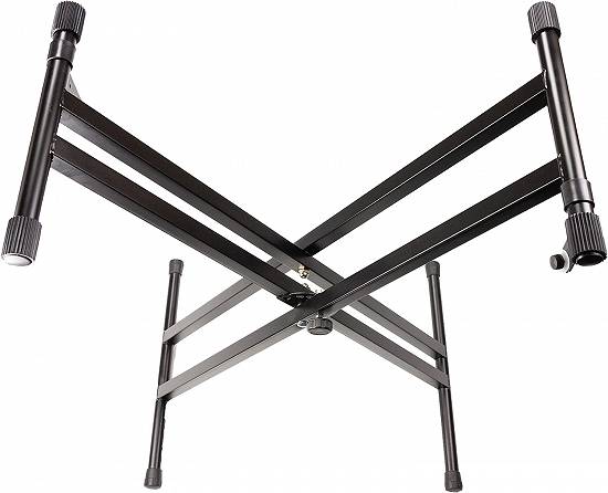 Stativ orga,   clapa reglabil dublu x,   metal,   pliabil