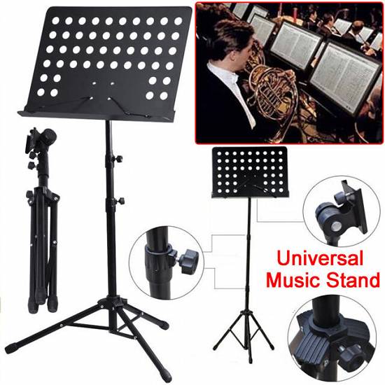 Stativ partituri telescopic,   stativ note,   pupitru partitura