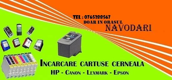 Reincarcare Cartuse La Domiciliu in orasul Navodari 0765388567