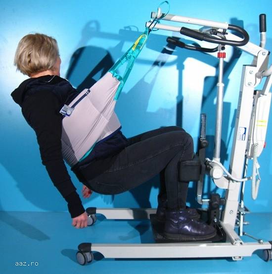 Ham pentru elevator transfer pacient AKS - 150 kg